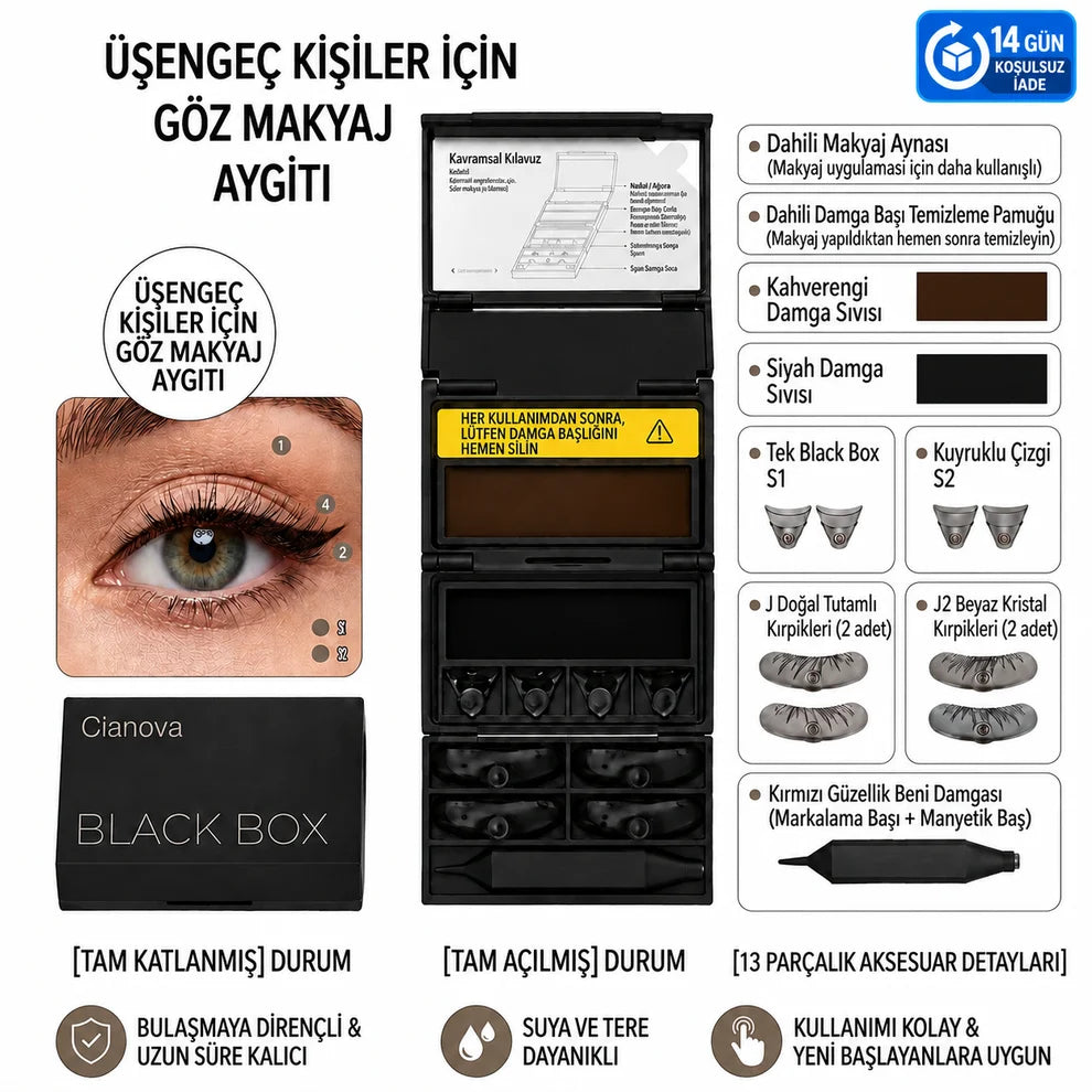 Ciarro EYELINER & KİRPİĞİNİ TEK DOKUNUŞTA OLUŞTUR