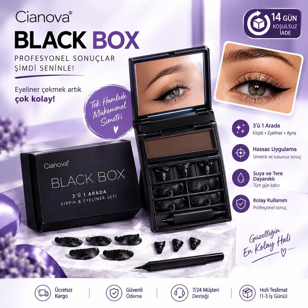 Ciarro EYELINER & KİRPİĞİNİ TEK DOKUNUŞTA OLUŞTUR