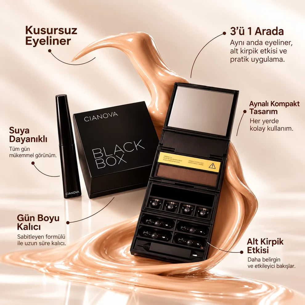 Ciarro EYELINER & KİRPİĞİNİ TEK DOKUNUŞTA OLUŞTUR
