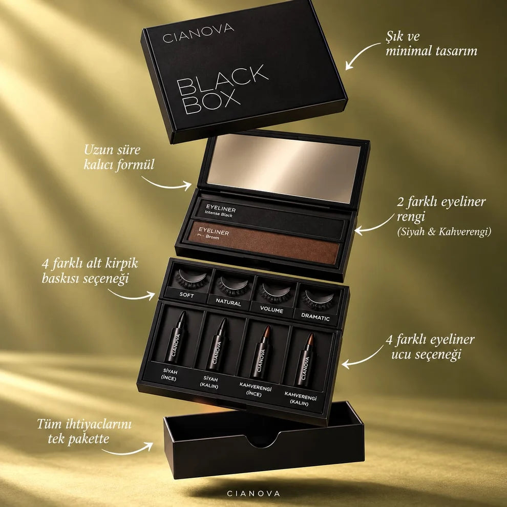 Ciarro EYELINER & KİRPİĞİNİ TEK DOKUNUŞTA OLUŞTUR