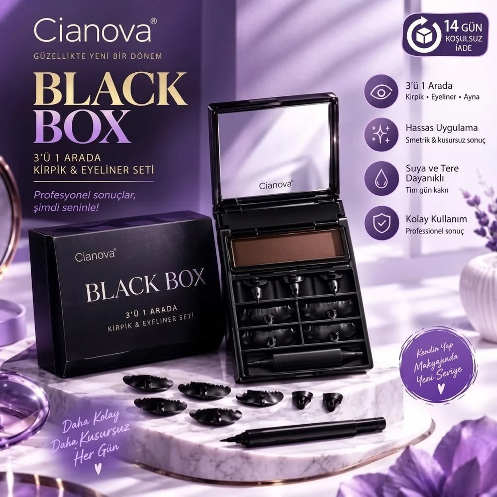 Ciarro EYELINER & KİRPİĞİNİ TEK DOKUNUŞTA OLUŞTUR
